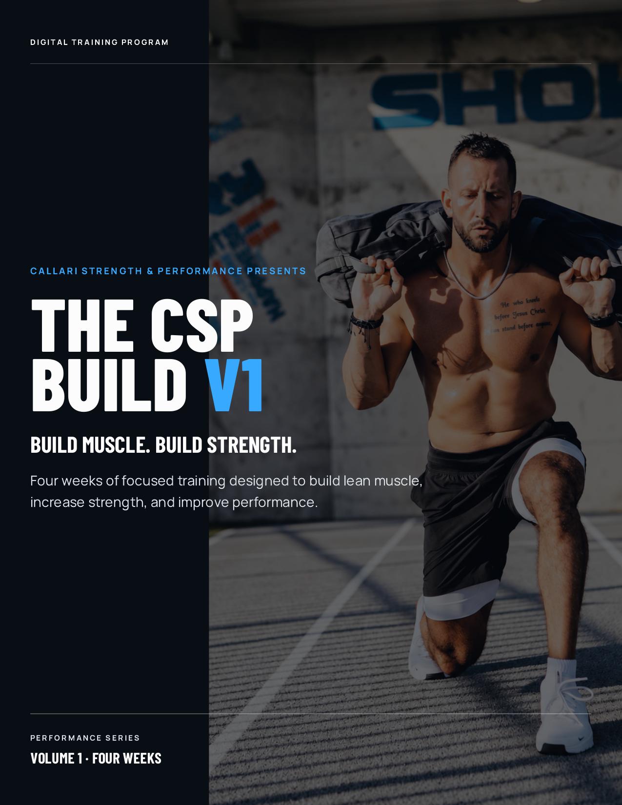 The CSP Build V1 cover